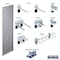 Triton Products Silver Tool Storage Kit with (1) 31.5 In. x 9 In. 18-Gauge Steel Square Hole Pegboard 8 pc. LocHook Assortment LBS31T-SLV - alternate 2