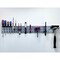 Triton Products Silver Tool Pegboard Kit with (1) 36 In. x 4.5 In. 18-Gauge Steel Square Hole Pegboard 8 pc. LocHook Assortment LBS36T-SLV - alternate 3