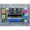 Triton Products (2) 18 In. W x 36 In. H Stainless Steel 18-Gauge Square Hole Pegboards Mounting Hardware, PR LB18-S - alternate 2