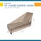 Duck Covers Elegant Swiss Coffee Patio Chaise Lounge Cover, 74"x34"x32" LCE743432 - alternate 8