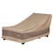 Duck Covers Elegant Swiss Coffee Patio Chaise Lounge Cover, 80"x34"x32" LCE803032 - alternate 1