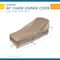Duck Covers Elegant Swiss Coffee Patio Chaise Lounge Cover, 86"x36"x32" LCE863432 - alternate 10