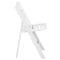 Flash Furniture Resin Folding Chair w/Slatted Seat, Wht LE-L-1-WH-SLAT-GG - alternate 9