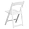 Flash Furniture Resin Folding Chair w/Slatted Seat, Wht LE-L-1-WH-SLAT-GG - alternate 2