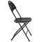 Flash Furniture Folding Chair, Plastic, Fan Back, Black LE-L-4-BK-GG - alternate 9