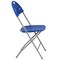 Flash Furniture Folding Chair, Plastic, Fan Back, Blue LE-L-4-BL-GG - alternate 9