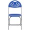 Flash Furniture Folding Chair, Plastic, Fan Back, Blue LE-L-4-BL-GG - alternate 10