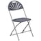 Flash Furniture Folding Chair, Plastic, Cherry LE-L-4-CH-GG - alternate 6