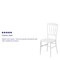 Flash Furniture Hercules Napoleon Chair, White Back, 15-1/2 in W 18" L 36-1/4" H LE-L-MON-WH-GG - alternate 4