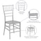 Flash Furniture Hercules Chiavari Chair, 15 in W 18-3/4" L 35" H LE-SILVER-M-GG - alternate 2