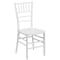 Flash Furniture Hercules Premium Chiavari Chair, White Seat, White Back, 15.75 W 18-1/2" L 36.5 H, Resin Seat LE-WHITE-GG - alternate 4