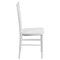 Flash Furniture Hercules Premium Chiavari Chair, White Seat, White Back, 15.75 W 18-1/2" L 36.5 H, Resin Seat LE-WHITE-GG - alternate 2