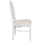 Flash Furniture White Round Back Dining Chair LE-W-W-MON-GG - alternate 6