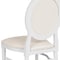 Flash Furniture White Round Back Dining Chair LE-W-W-MON-GG - alternate 10