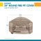 Duck Covers Elegant Swiss Coffee Patio Round Fire Pit Cover, 34" Dia x 24"H LFPR3620 - alternate 2