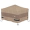 Duck Covers Elegant Swiss Coffee Patio Square Fire Pit Cover, 50"x50"x24" LFPS5050 - alternate 1