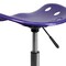Flash Furniture Tractor Seat And Chrome Stool, Violet LF-214A-VIOLET-GG - alternate 2