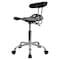 Flash Furniture Contemporary Chair, 20-1/4" to 25-3/4", Black LF-214-BLK-GG - alternate 4