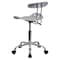 Flash Furniture Contemporary Chair, 20-1/4" to 25-3/4", Silver LF-214-SILVER-GG - alternate 8