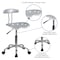 Flash Furniture Contemporary Chair, 20-1/4" to 25-3/4", Silver LF-214-SILVER-GG - alternate 5