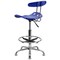 Flash Furniture Tractor Seat w/Chrome Frame, Nauticl Bl LF-215-NAUTICALBLUE-GG - alternate 5