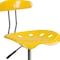 Flash Furniture Tractor Stool w/Back, Orange/Yellow LF-215-YELLOW-GG - alternate 4
