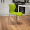 Flash Furniture Contemporary Chair, 18", Citrus Green LF-7-07C-CGRN-GG - alternate 1