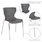 Flash Furniture Contemporary Chair, 18", Gray LF-7-07C-GRY-GG - alternate 8