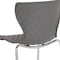 Flash Furniture Contemporary Chair, 18", Gray LF-7-07C-GRY-GG - alternate 2