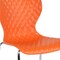 Flash Furniture Contemporary Chair, 18", Orange LF-7-07C-ORNG-GG - alternate 4