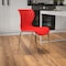 Flash Furniture Contemporary Chair, 18", Red LF-7-07C-RED-GG - alternate 1