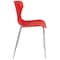 Flash Furniture Contemporary Chair, 18", Red LF-7-07C-RED-GG - alternate 7