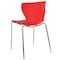 Flash Furniture Contemporary Chair, 18", Red LF-7-07C-RED-GG - alternate 4