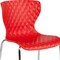 Flash Furniture Contemporary Chair, 18", Red LF-7-07C-RED-GG - alternate 6