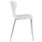 Flash Furniture Contemporary Chair, 18", White LF-7-07C-WH-GG - alternate 7