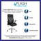 Flash Furniture Black High Back Mesh Chair LF-W-83A-GG - alternate 2