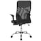 Flash Furniture Black High Back Mesh Chair LF-W-83A-GG - alternate 7