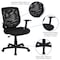 Flash Furniture Mesh Contemporary Chair, 17-1/4" to 20-1/4", Fixed Arms, Black LF-W-95A-BK-GG - alternate 7