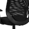 Flash Furniture Mesh Contemporary Chair, 17-1/4" to 20-1/4", Fixed Arms, Black LF-W-95A-BK-GG - alternate 8