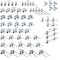 Triton Products 63 Pc. Steel Pegboard Hook Assortment for LocBoard LH2-KIT - alternate 2