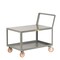 Little Giant Utility Cart, Steel, 1200 lb Load Capacity, 2 Shelves, 54" L, 30" W LKL30485PYBK - alternate 2