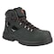 Hoss Boot Co Men's Composite Toe Work Boot, Black, 9.5, 2E, 60117 60117 - alternate 1