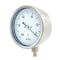 Pic Gauges 4 in Dial, 1/4 in NPT Lower Location, Stainless Steel Case Material LP1-SS-404-100V - alternate 1