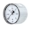 Pic Gauges Low Pressure Gauge, 2.5", 0-3psi, 1/4"CBM, 2 1/2 in Dial, 1/4 in NPT Center Back Location LP2-254-3PSI - alternate 1