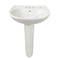Toto 4" Mount, Supreme, 4 Center Lav, Ped W Cefiontect G, Colonial White LPT241.4G#11 - alternate 1