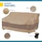 Duck Covers Elegant Swiss Coffee Patio Sofa/Loveseat Cover, 87"x37"x35" LSO873735 - alternate 8
