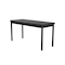 Correll Lab Table, High Pressure Laminate on High-Density Core with Back Sheet, Steel Frame, Black Granite LT3072-07 - alternate 2