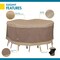 Duck Covers Elegant Swiss Coffee Patio Round Table Set Cover, 90" Dia x 29"H LTR09090 - alternate 4