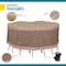 Duck Covers Elegant Tan Table And Chair Set Cover, 72" Dia x 29"H LTR7229 - alternate 4