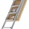 Louisville Attic Ladder, Aluminum, 375 lb Load Capacity AL3040MG-R10 - alternate 3